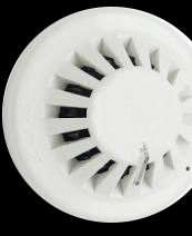 Alpha radiation smoke detector